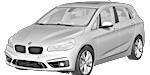 BMW F45 P1664 Fault Code